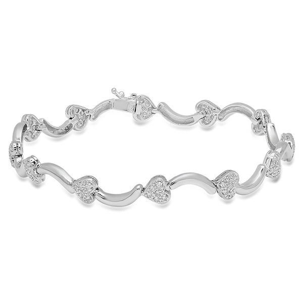 Copy of DPBW0001 Bracelet Heart Bar Design