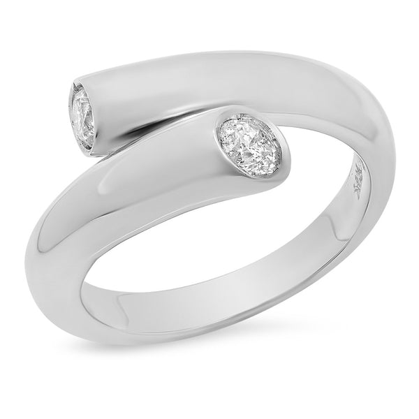 DPRG0007 Overlap Twisted Band with Diamond Stones on Edges