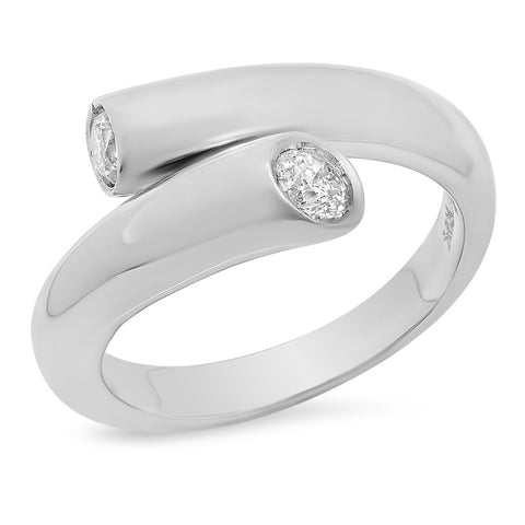 DPRG0007 Overlap Twisted Band with Diamond Stones on Edges