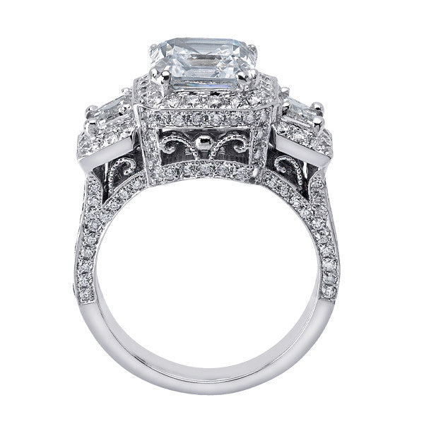 LBEG0024 Vintage Design Engagement Ring