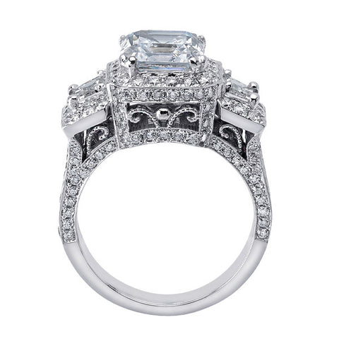 LBEG0024 Vintage Design Engagement Ring