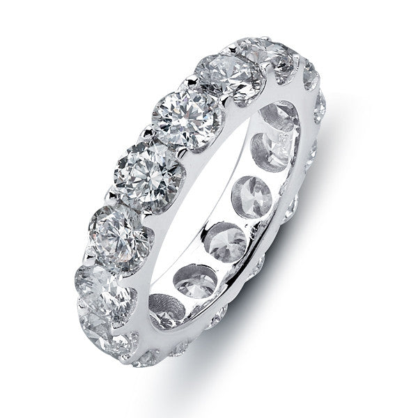 LBWB0025 Band Eternity in U-Shaped Setting