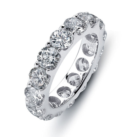 LBWB0025 Band Eternity in U-Shaped Setting