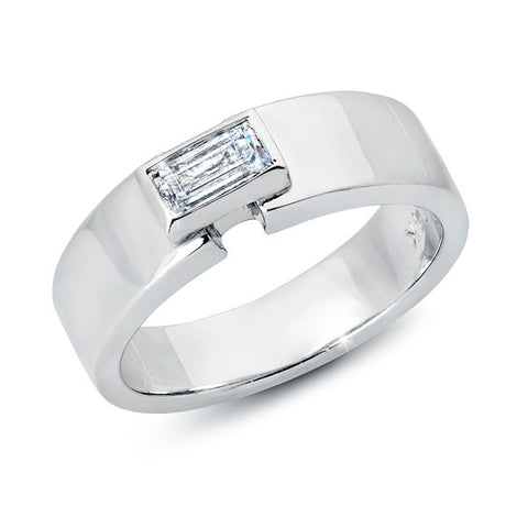 Band Unisexual One Stone LBWB1010 - Diamond Palace